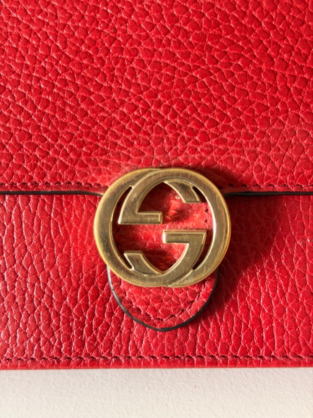 Gucci Interlocking GG wallet on chain crossbody bag - Picture 3 of 9